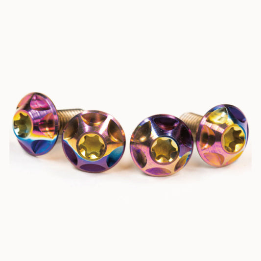 鈦合金水壺架螺絲 (4入) Titanium Cage Bolts