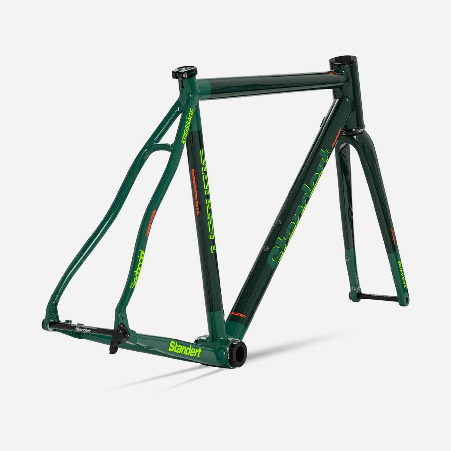 Standert Kreissage Disc Frameset - Cobra Green 52PC
